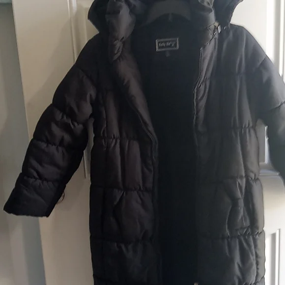 COPY - Kelly”s &Kids Black jacket for girl Size 10/12 Used goodcondition Clean - Picture 1 of 12